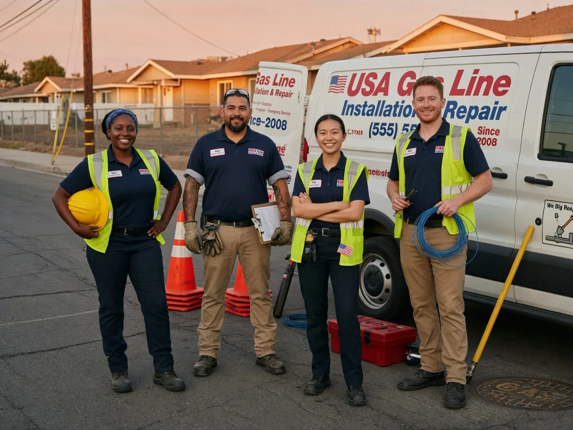 Gas Line Installation company in Midlothian, IL