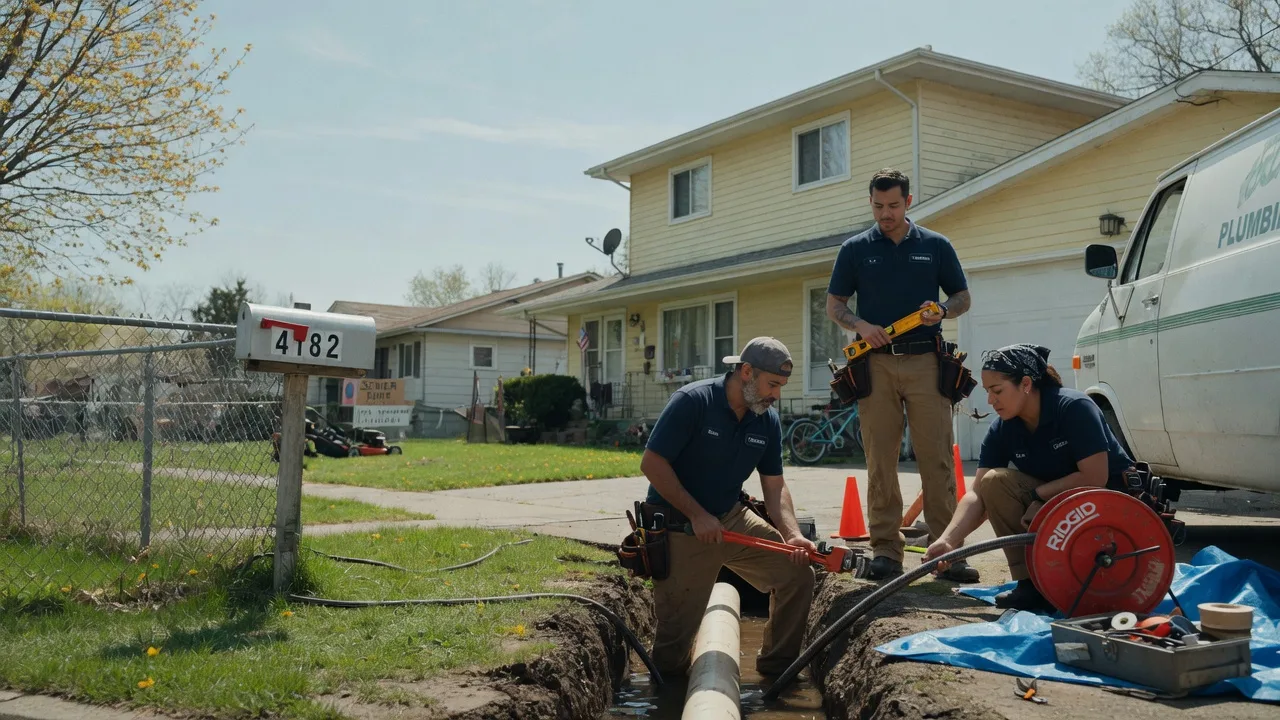 Gas Line Repair in Midlothian, IL near me